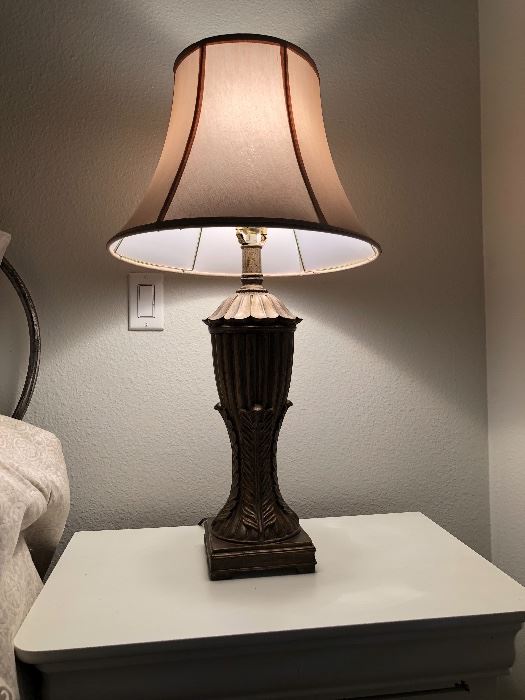 Lamps with King bedroom set