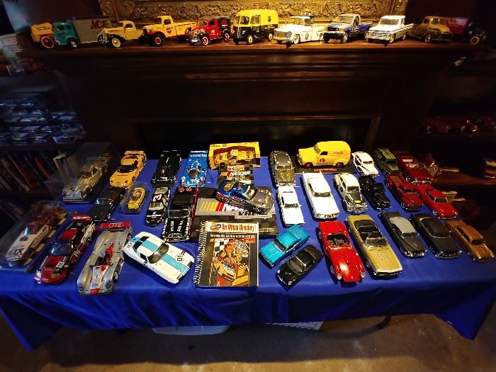 Over 100 diecast cars