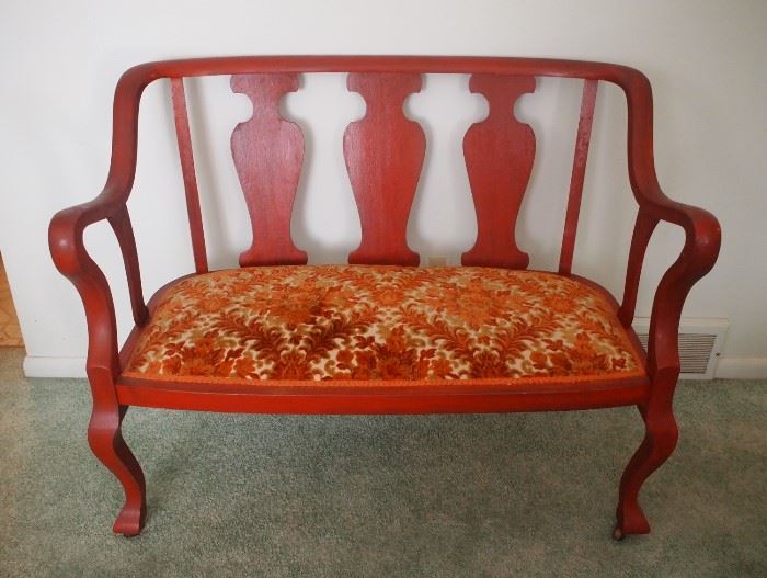 Settee with Chair