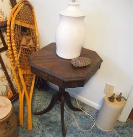 Snowshoes, Lamp Stand