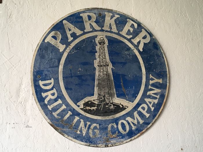 Vintage Oil Drilling Sign