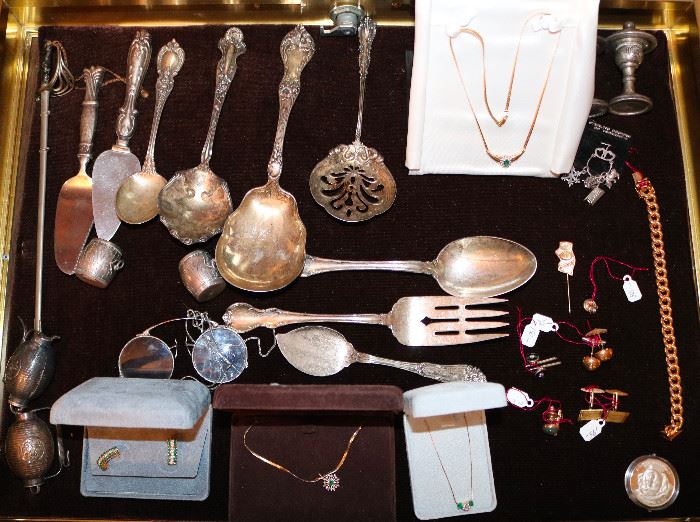 Sterling Silver, 18k Gold, 14k Gold