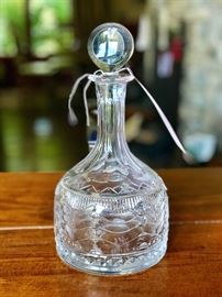 Lot 1: William Yeoward Crystal Decanter 