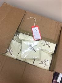 Lot 76: Box of Paper Napkins Printed for Noddin Down Saloon