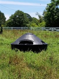 Lot 95A: Round Covered Salt Lick Station