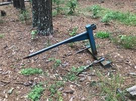 Lot 95D: Tractor Hay Bale Mover