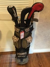 Lot 142: Set of Golf Clubs w/Bag