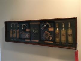 Lot 145: "Wines of the World" Shadowbox Art