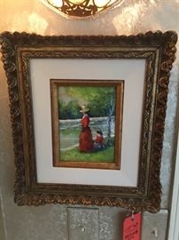 Lot 169: Enamel on Copper Art