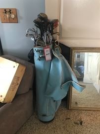 Lot 175A: Tex McIver Vintage Golf Clubs