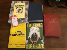 Lot 179: 5 Books From Tex McIver's Library (Photo 1 of 2)