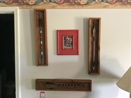 Lot 193: Group of 3 Framed Arrows