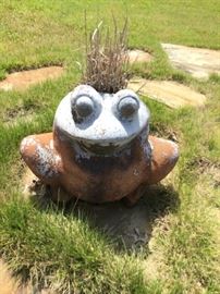 Lot 267: Frog Planter 