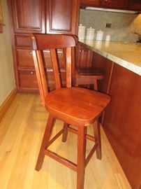 6 swivel counter stools