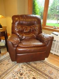 leather recliner