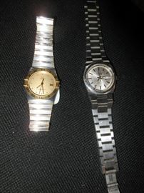 Omega and Concord men's watches