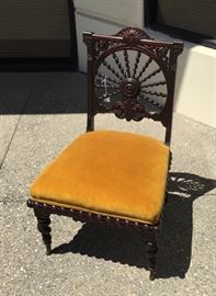 Victorian Mahogany Barley Twist Side Chair