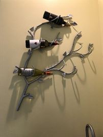 Wall wine rack