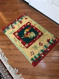 Hooked rug