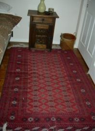 Red Afghanistan carpet