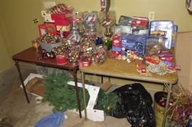 christmas in storage room