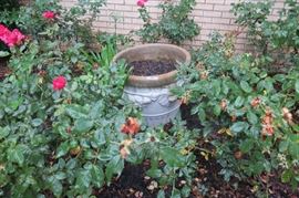 1 of many small pots for planting