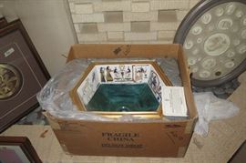 new sherel wagner egyptian motif lavatory