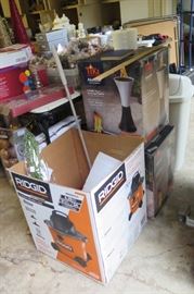 2 new tiki torches in garage