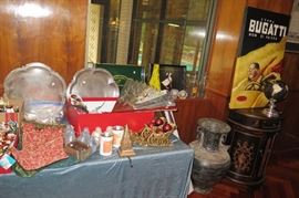 Christmas items inside