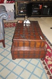 luggage coffee table