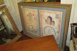 very large wall hanging