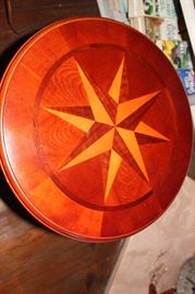 Beautiful top of small table.