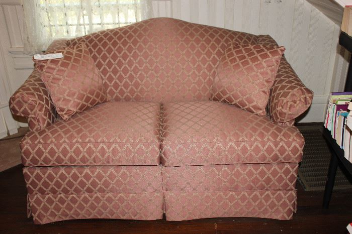 Small sofa.  This on has a "pull-out" bed.  