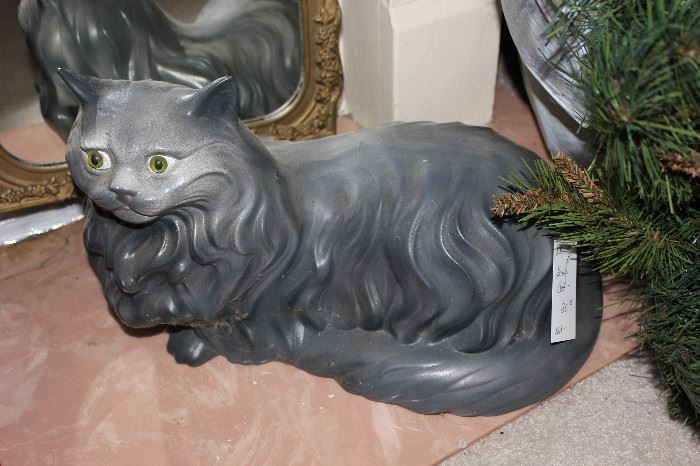 Best kind of cat.  This one is vintage ceramic.