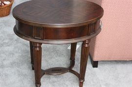 Small table.  Lovely detail in legs.