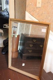 LaBarge mirror.  Very heavy.   Lovely frame.
