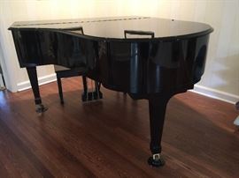 8. Tokai Black Lacquer Baby Grand Piano, #31266