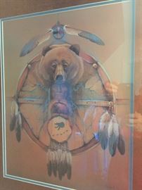 51. Native American Art by Buchfink 1989 (22'' x 27'')
