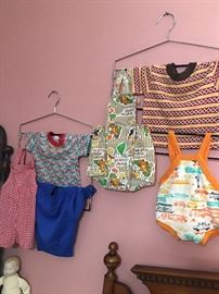 Vintage Baby Wear and Bedding 