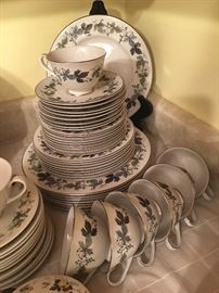 8-4Piece Setting of this Gorgeous Dynasty Fine China and Serving Pieces.  