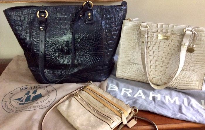 Authentic Brahmin & Coach Purses