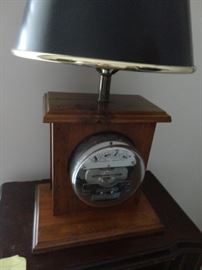 Electric meter lamp