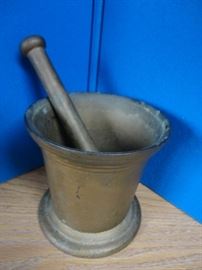 MORTAR AND PESTLE FROM THE CIVIL WAR