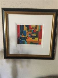 Le Chandelier Hollandais, Artist Marcel Mouly