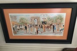 Autumn Along the Champ, Artist Urbain Huchet