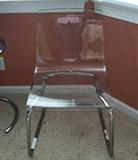 Mid-Century Lucite Chair