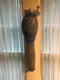 Hank Adama glass sculpture