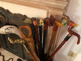 Fold art walking canes