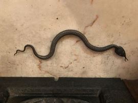 Snake made from a pillar file