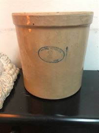 Marshall Pottery of Texas  2 gallon stoneware crock